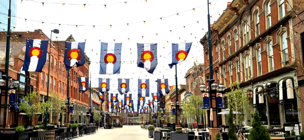 Larimer Square in Denver Colorado